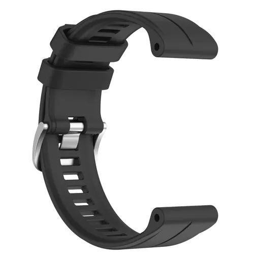 SILICONE Vymeniteľný remienok pre Garmin Forerunner 955 čierny