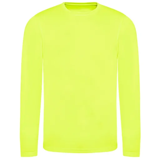 Just Cool Pánske športové tričko s dlhým rukávom Cool T - Jasnožltá | S