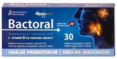 BACTORAL NEO orálne probiotikum s vitamínom D 30 tabliet