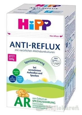 HiPP ANTI-REFLUX AR (od narodenia) špeciálna dojčenská výživa 600g