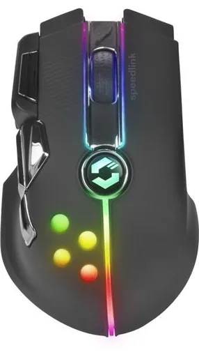 SPEED LINK myš IMPERIOR Gaming Mouse, bezdrôtová, čierna