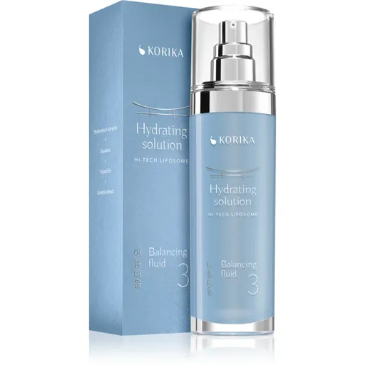 KORIKA HI-TECH LIPOSOME Hydrating solution Balancing fluid ľahká hydratačná emulzia 120 ml