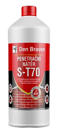 DEN BRAVEN Penetračný náter S-T70 1 kg mliečne biela