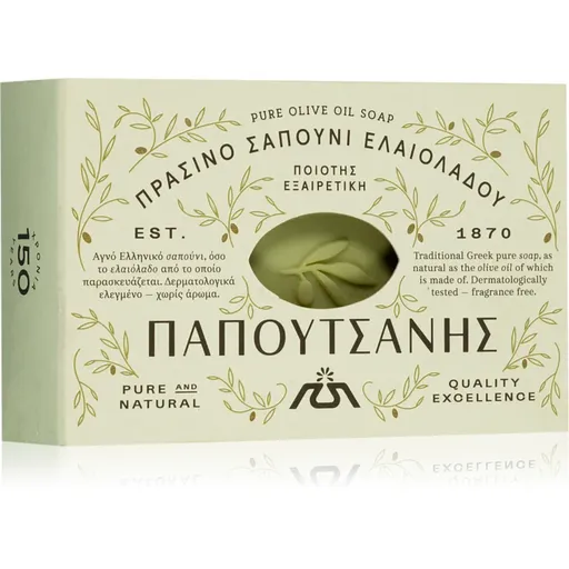PAPOUTSANIS Traditional Olive Oil tuhé mydlo 125 g