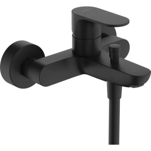 Vaňová batéria Hansgrohe Rebris S bez sprchového setu 150 mm matná čierna 72440670