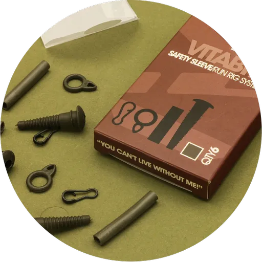 One more cast závesky vitabitz safety sleeve/run rig system 6 ks