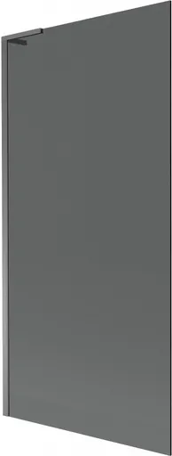 MEXEN/S - Next L vaňová zástena FIX 90 x 150, grafit, grafit metal 895-090-000-03-40-95
