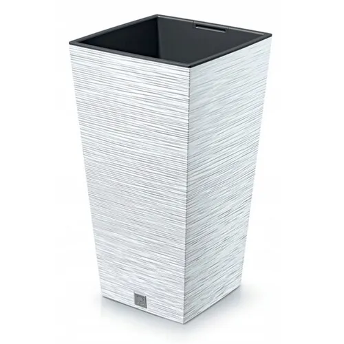 Kvetináč FURU SQUARE 29,5 cm, biela, 29,5 cm