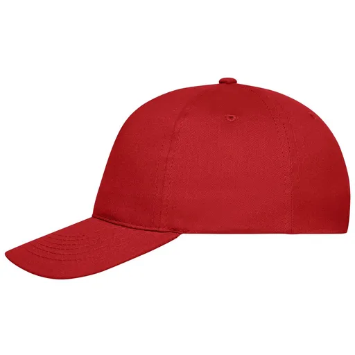 Myrtle Beach (Daiber) 5 panelová šiltovka z bio bavlny MB6237 - Červená