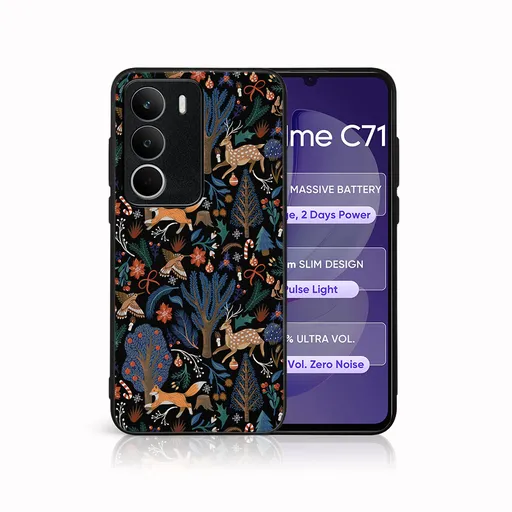 MY ART Kryt s vianočným dizajnom Realme C71 WINTER (071)