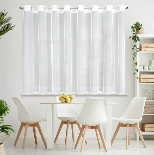 ArtFir Záclona CASSIE K | biela 300 x 150 cm