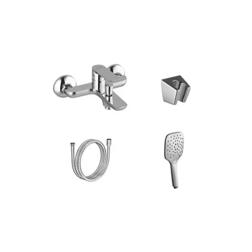 Vaňová batéria Ravak Classic so sprchovacím setom 150 mm chróm X07S117