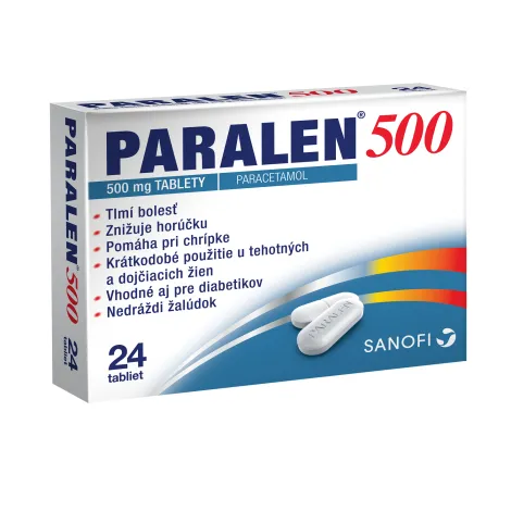 Paralen 500 tbl.24 x 500 mg