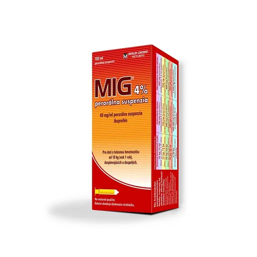 MIG 4% Perorálna suspenzia 100 ml