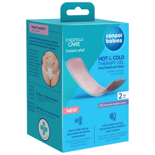 CANPOL BABIES Vložky popôrodné gélové Hot&Cold 2ks