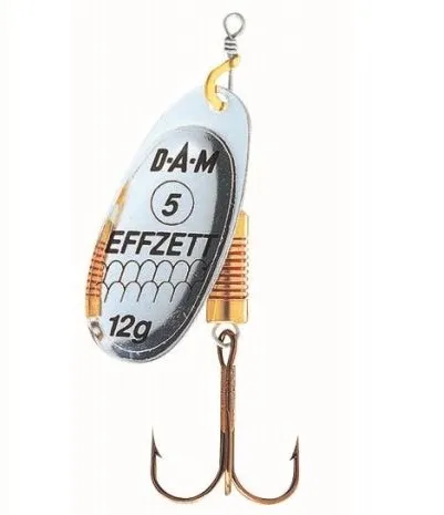 Dam blyskáč effzett standard spinner silver-veľkosť 4