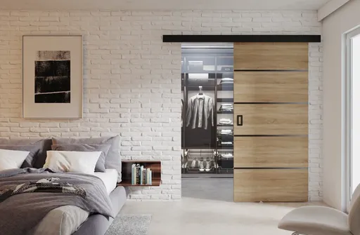 KIER Posuvné dvere WERDI PLUS | 90 cm Farba: dub sonoma