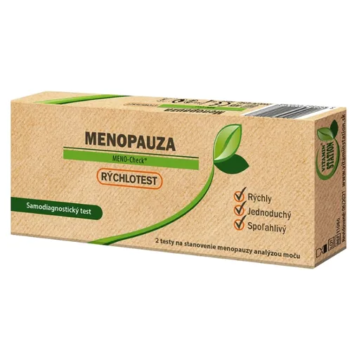 VITAMIN STATION Rýchlotest Menopauza samodiagnostický test z moču 2 kusy