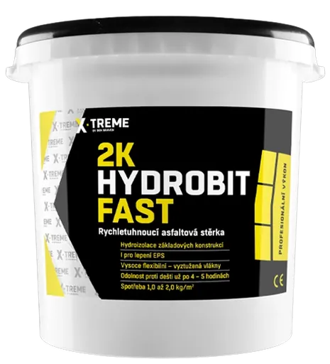 2K HYDROBIT FAST - Rýchloschnúca asfaltová stierka cierna 30 kg