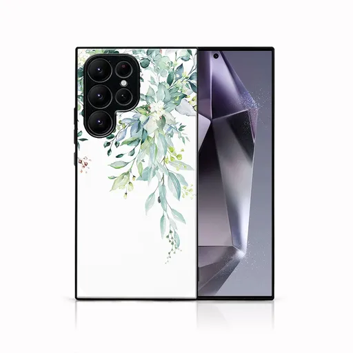 MY ART Ochranný kryt pre Samsung Galaxy S24 Ultra 5G GREENERY (155)