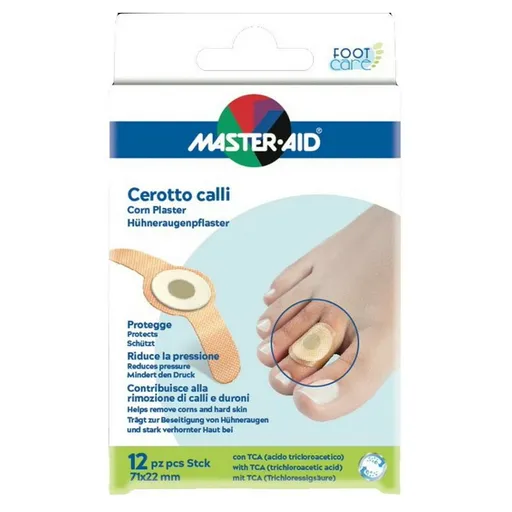 FOOT CARE Náplasti na kurie oká 12 ks