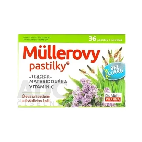 Müllerove pastilky SKOROCEL, MATERINA DÚŠKA, VIT.C