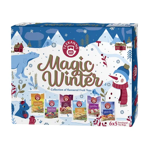 TEEKANNE Magic winter ovocná kolekcia čajov 6 x 5 sáčkov