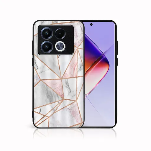 MY ART Ochranný kryt pre Infinix Note 40 Pro / 40 Pro+ 5G PINK MARBLE (143)