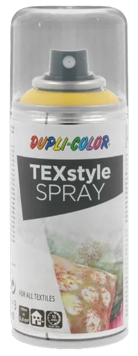 DC TEXSTYLE SPRAY - Farba na textil v spreji žltá, 0,15 L