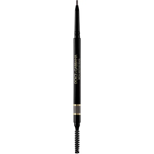 Dolce&Gabbana Classic Brow Restyler Pencil ceruzka na obočie s kefkou odtieň 04 Dark Brown - Neutral Medium Brown 0.09 g