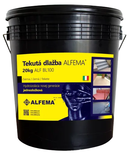 ALFEMA ALF BL100 - Tekutá dlažba alfema - hnedá 10 kg