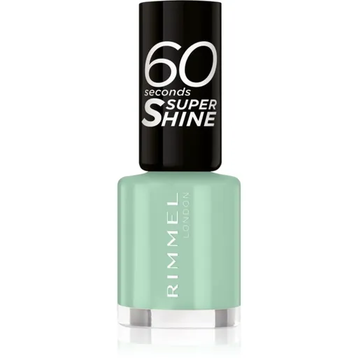 Rimmel 60 Seconds Super Shine lak na nechty odtieň 154 Shell Yeah 8 ml