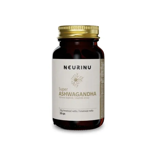 NEURINU Super ASHWAGANDHA - 50 kapsúl