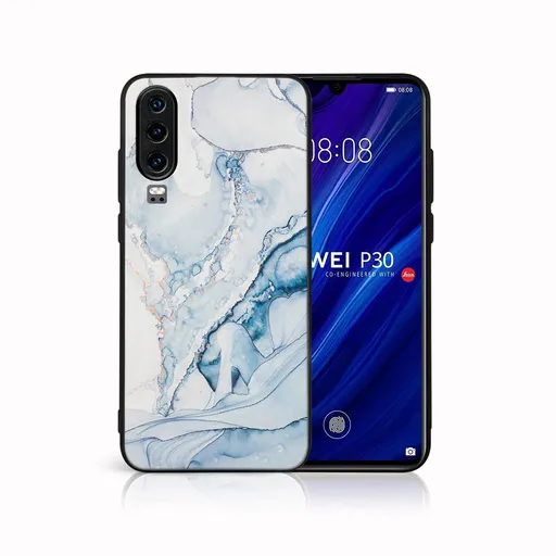 MY ART Ochranný obal pre Huawei P30 LIGHT BLUE (149)