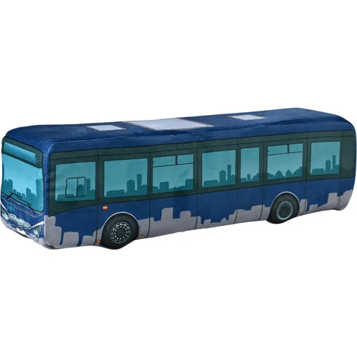 Plyšový autobus - modern (Farba autobusu: Modrá)