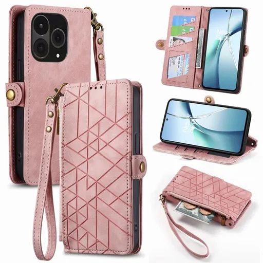 GEOM Peňaženkový obal pre OnePlus 15 ružový