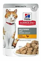 Hill's Fel. SP Adult Sterilised Chicken pocket 12x85g