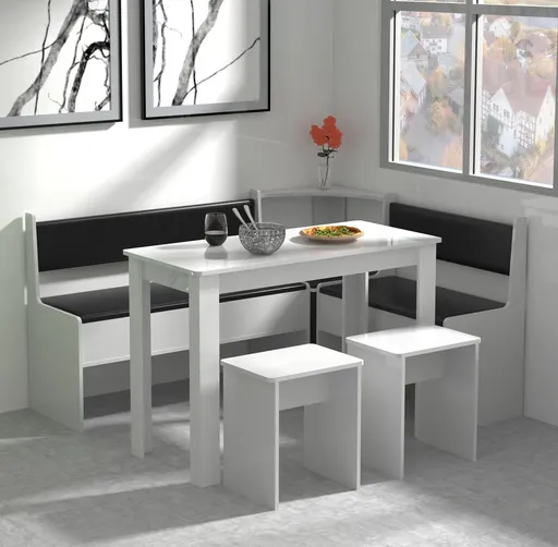 VCM Jídelní sestava Esal Maxi, bílá