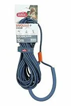 Vodítko pre psov BIVOUAK okrúhle, silikónové 6mm/10m modré Zolux