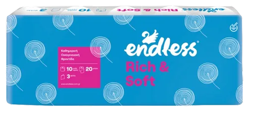 ENDLESS RICH&SOFT - Toaletný papier 10 ks