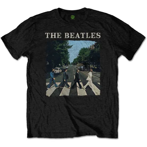 The Beatles tričko Abbey Road & Logo Čierna 3 – 4 roky