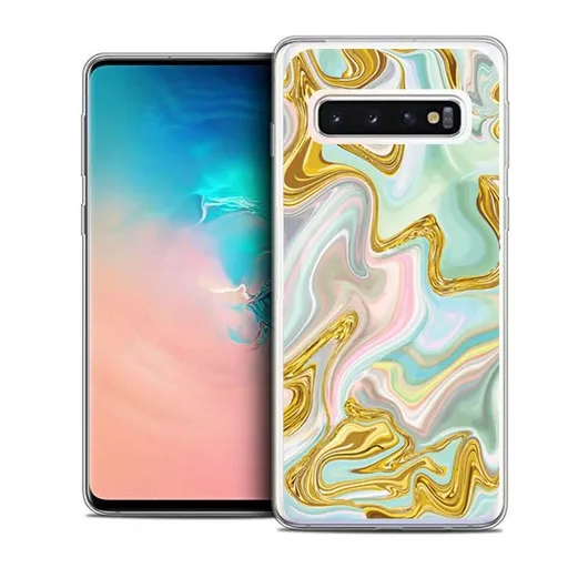 PROTEMIO MY ART Ochranný kryt Samsung Galaxy S10 Plus NEON (041)