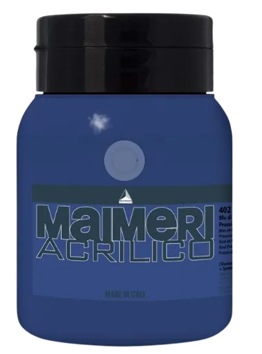 MAIMERI ACRILICO - Akrylové farby 402 - prussian blue, 0,5 L
