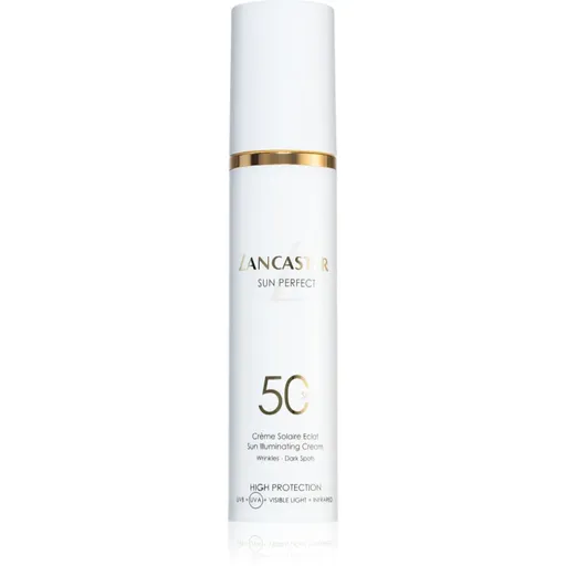 Lancaster Sun Perfect Sun Illuminating Cream SPF 50 rozjasňujúci denný krém proti vráskam a tmavým škvrnám SPF 50 50 ml