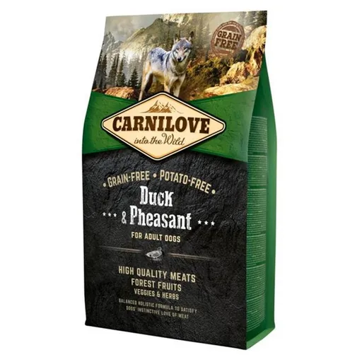 CARNILOVE Adult Duck & Pheasant granuly pre psov 1 ks, Hmotnosť balenia: 12 kg
