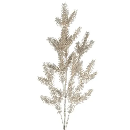 ArtFir Vianočná vetvička 224 | strieborná 20 x 50 cm