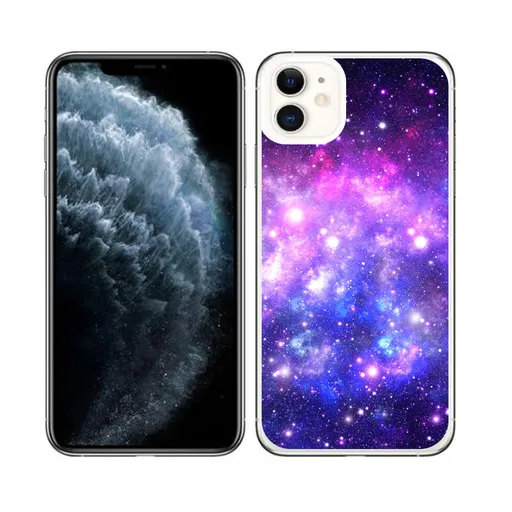 PROTEMIO MY ART Ochranný obal Apple iPhone 11 GALAXY (015)