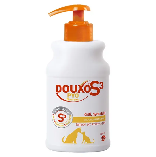 DOUXO S3 Pyo šampón pre psov a mačky 200 ml