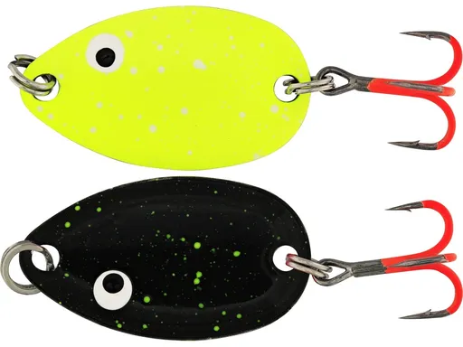 Westin blyskáč fidusen black/chartreuse splat ultimate 3,2 cm 2,8 g