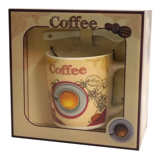 MAKRO - Hrnček dekor káva darčekové balenie